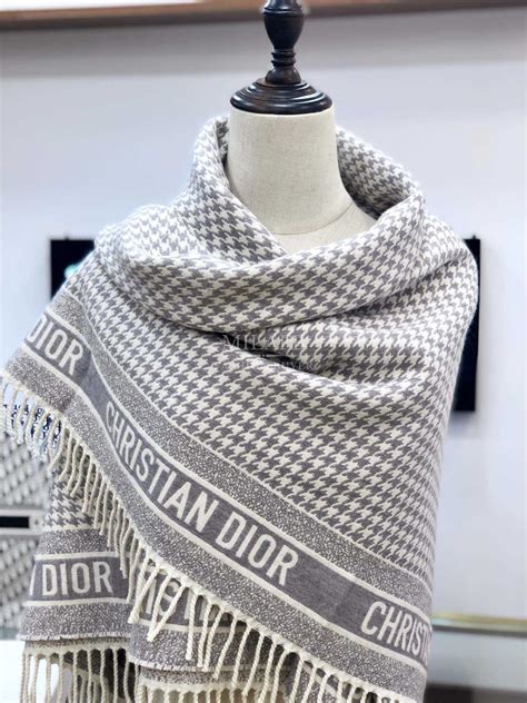 christian dior scarf wool